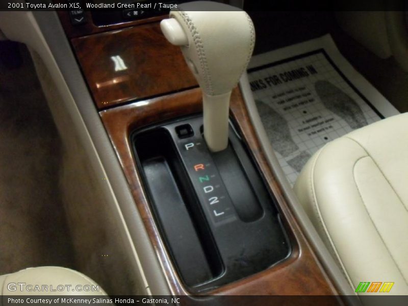 Woodland Green Pearl / Taupe 2001 Toyota Avalon XLS