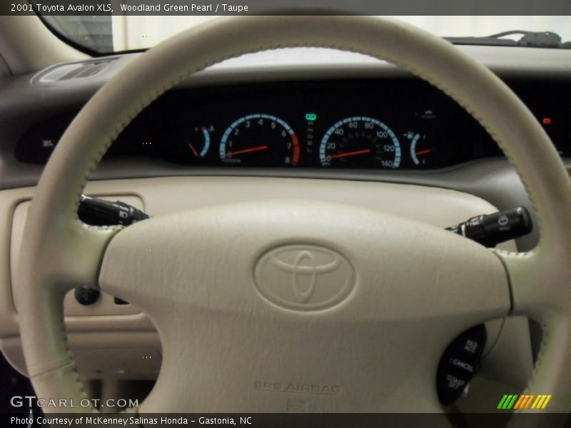 Woodland Green Pearl / Taupe 2001 Toyota Avalon XLS