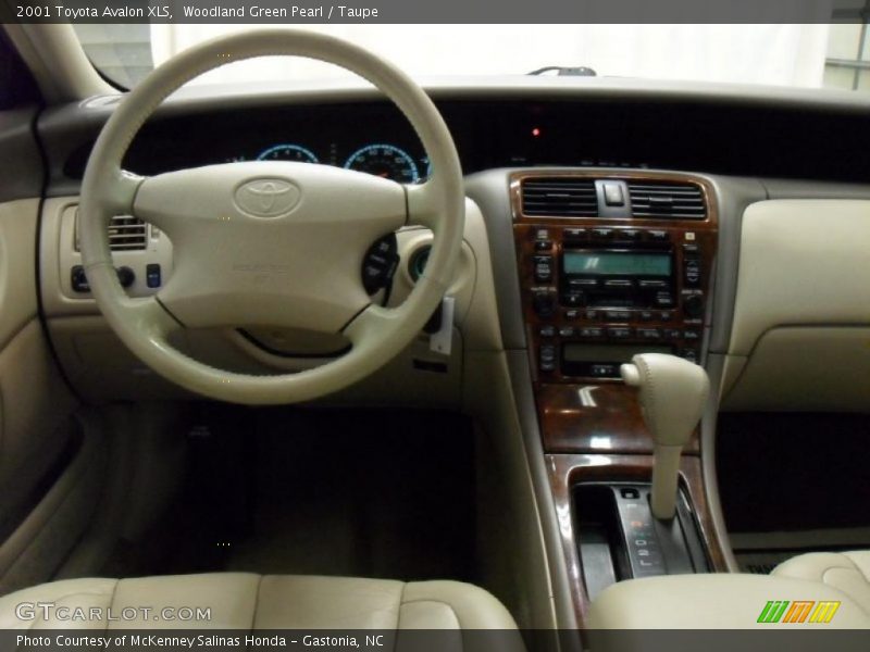 Woodland Green Pearl / Taupe 2001 Toyota Avalon XLS