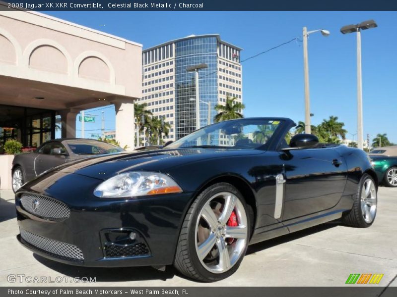 Front 3/4 View of 2008 XK XKR Convertible