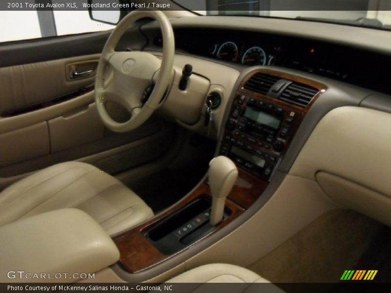 Woodland Green Pearl / Taupe 2001 Toyota Avalon XLS