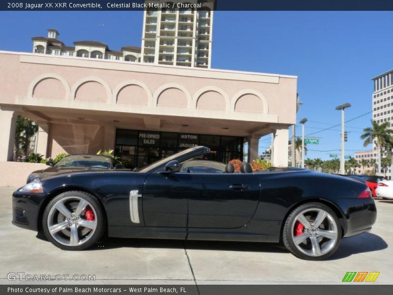 Celestial Black Metallic / Charcoal 2008 Jaguar XK XKR Convertible