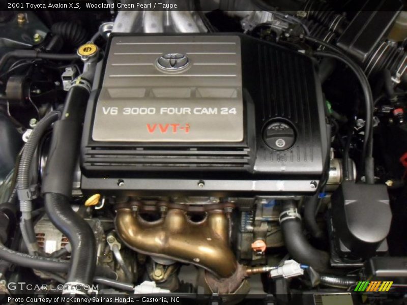 Woodland Green Pearl / Taupe 2001 Toyota Avalon XLS