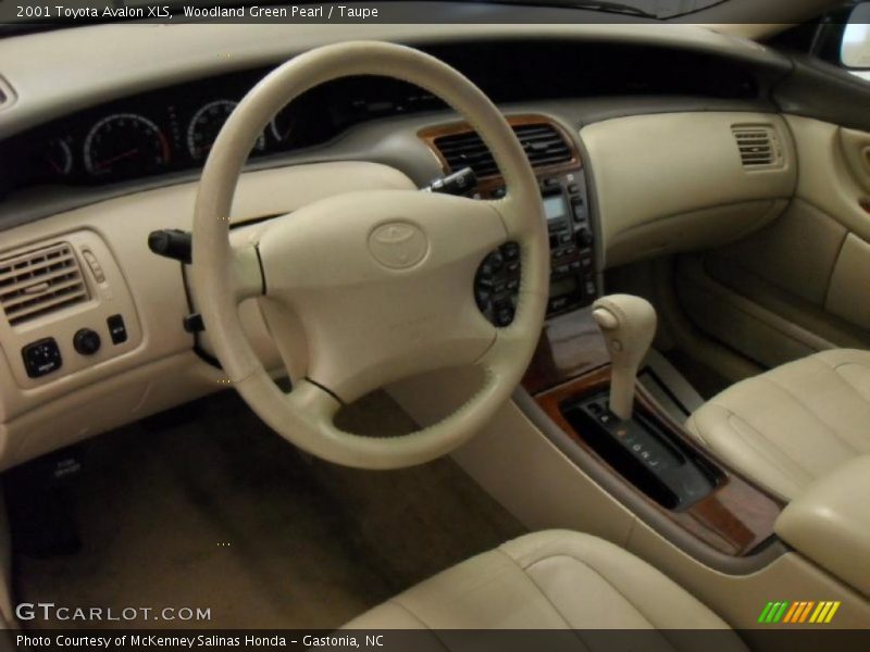 Woodland Green Pearl / Taupe 2001 Toyota Avalon XLS