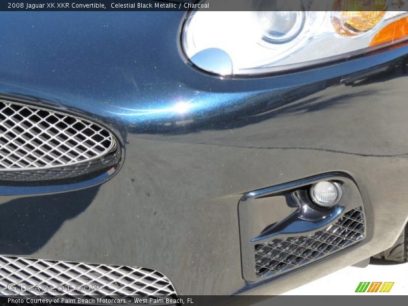Celestial Black Metallic / Charcoal 2008 Jaguar XK XKR Convertible
