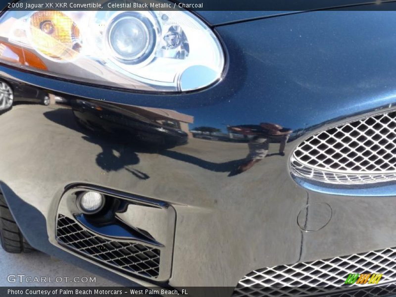 Celestial Black Metallic / Charcoal 2008 Jaguar XK XKR Convertible