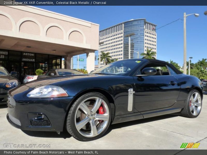 Celestial Black Metallic / Charcoal 2008 Jaguar XK XKR Convertible