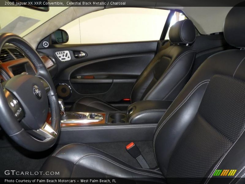  2008 XK XKR Convertible Charcoal Interior