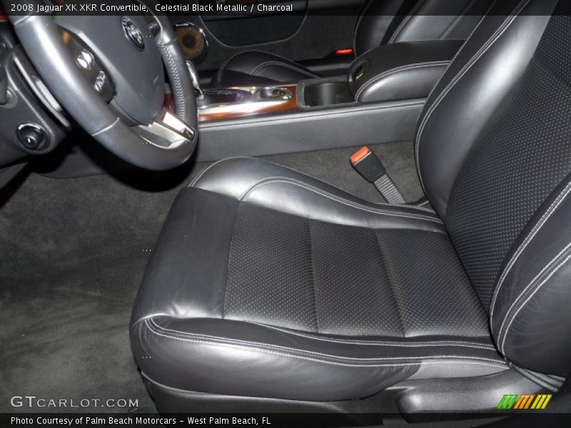  2008 XK XKR Convertible Charcoal Interior