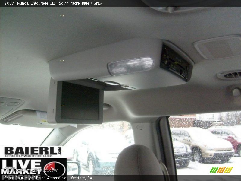 South Pacific Blue / Gray 2007 Hyundai Entourage GLS