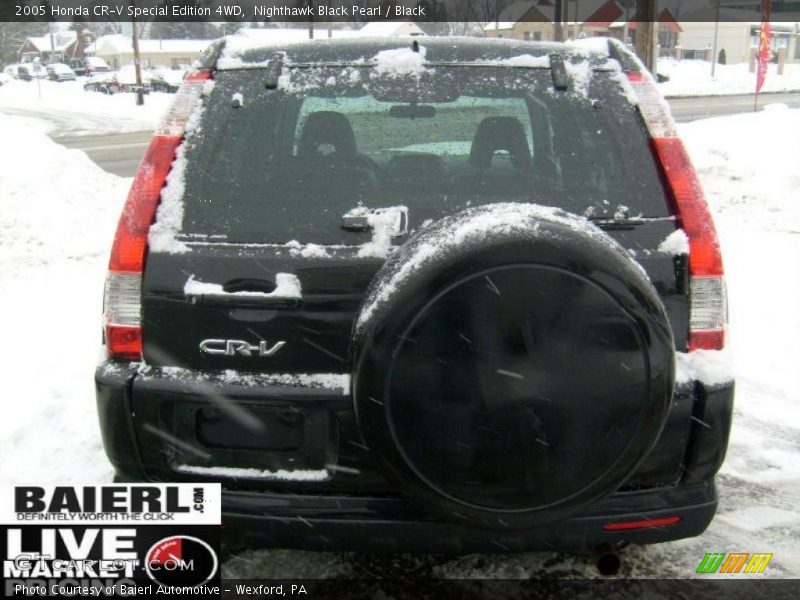Nighthawk Black Pearl / Black 2005 Honda CR-V Special Edition 4WD