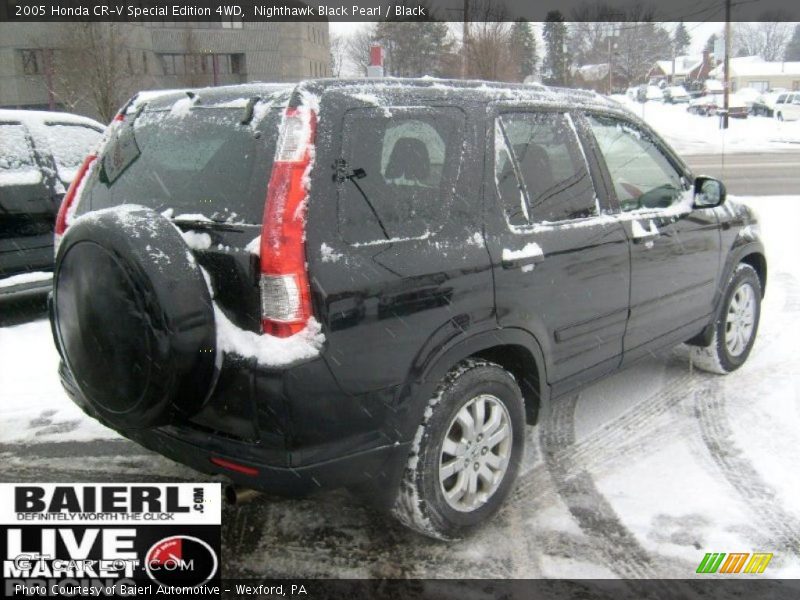 Nighthawk Black Pearl / Black 2005 Honda CR-V Special Edition 4WD