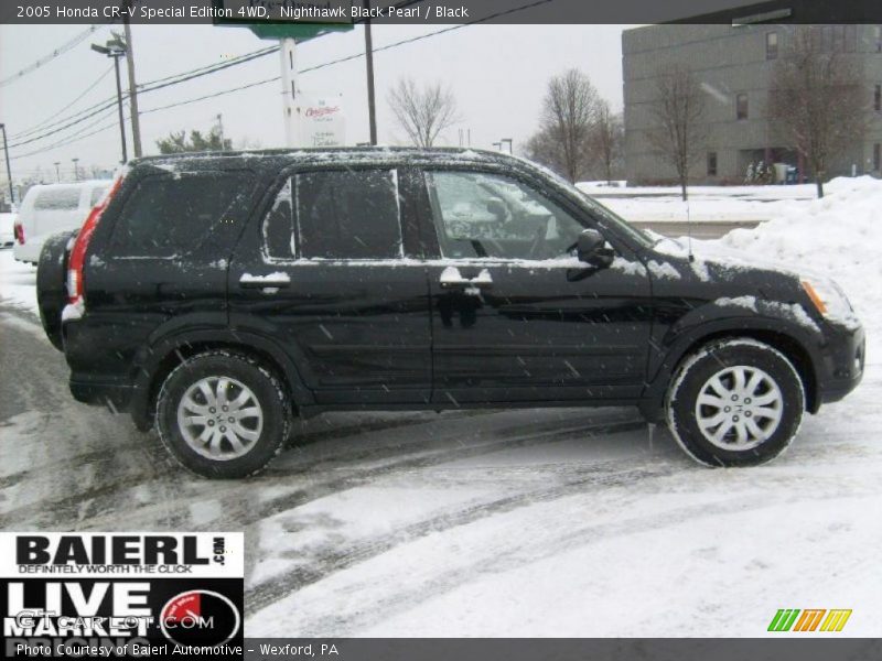 Nighthawk Black Pearl / Black 2005 Honda CR-V Special Edition 4WD