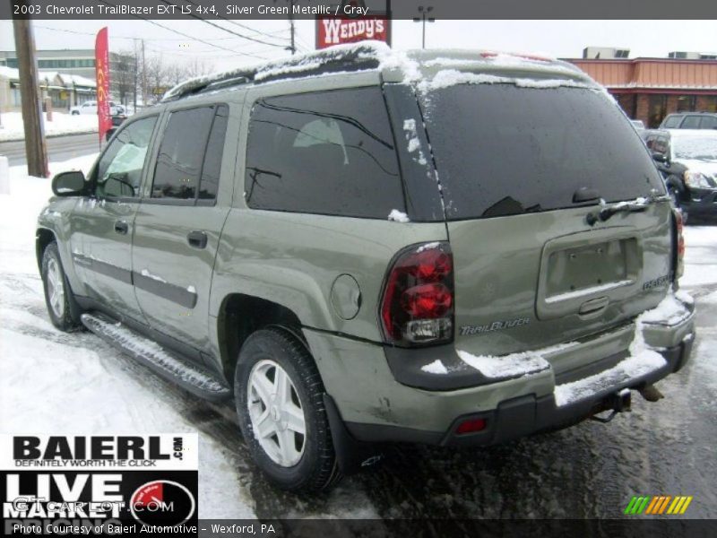 Silver Green Metallic / Gray 2003 Chevrolet TrailBlazer EXT LS 4x4