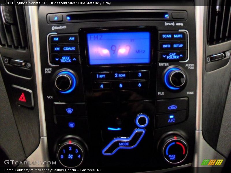 Controls of 2011 Sonata GLS