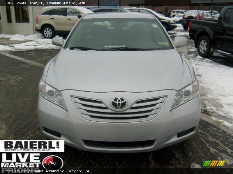Titanium Metallic / Ash 2007 Toyota Camry LE