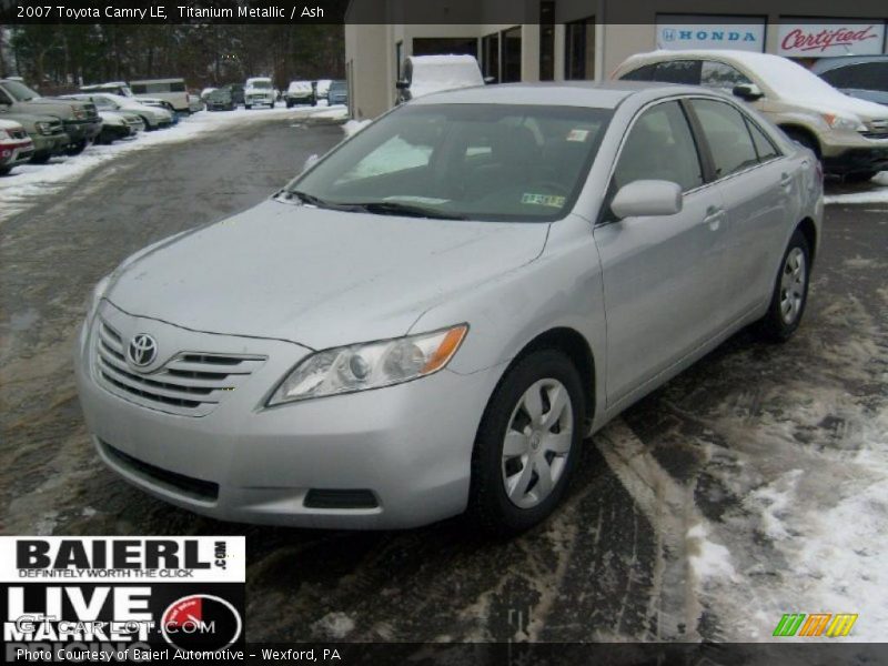 Titanium Metallic / Ash 2007 Toyota Camry LE