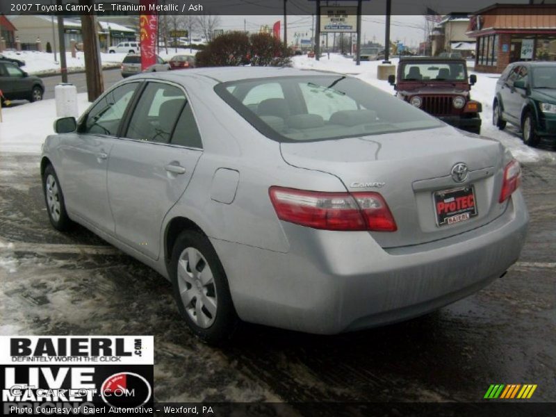 Titanium Metallic / Ash 2007 Toyota Camry LE