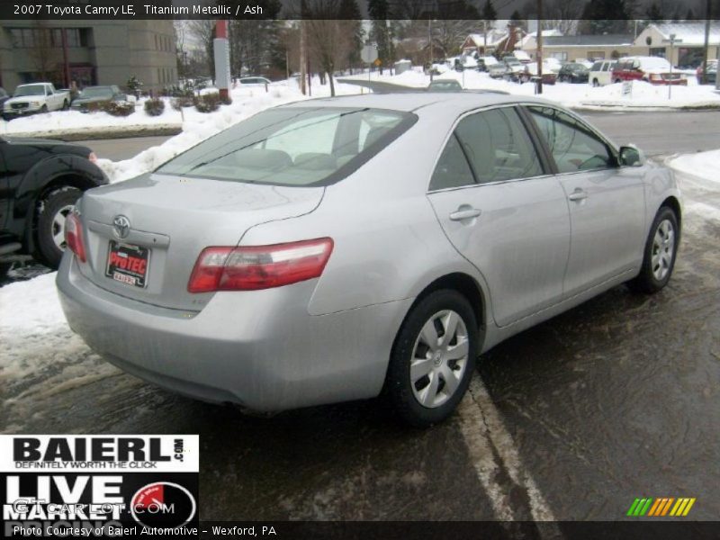 Titanium Metallic / Ash 2007 Toyota Camry LE