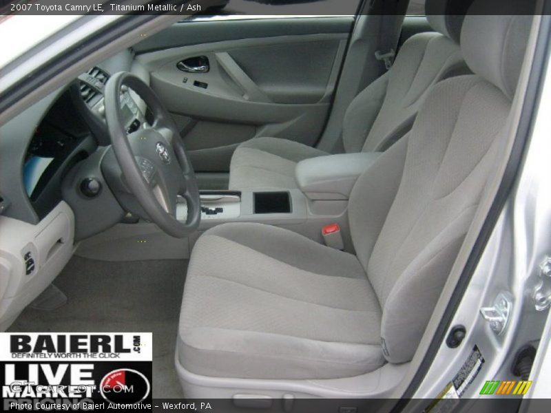 Titanium Metallic / Ash 2007 Toyota Camry LE