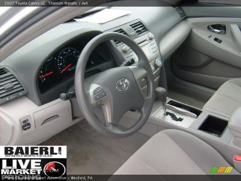 Titanium Metallic / Ash 2007 Toyota Camry LE