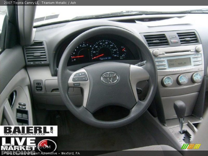 Titanium Metallic / Ash 2007 Toyota Camry LE