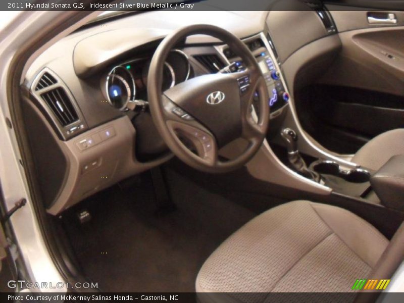 Gray Interior - 2011 Sonata GLS 