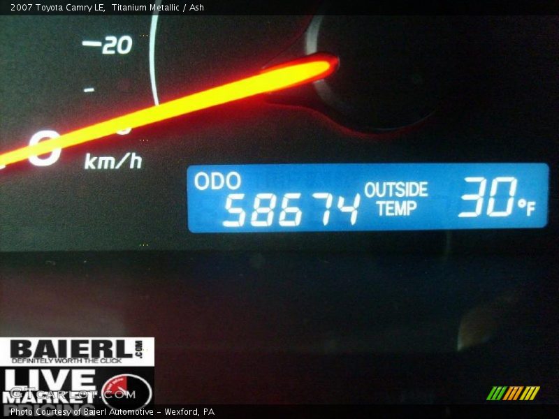 Titanium Metallic / Ash 2007 Toyota Camry LE