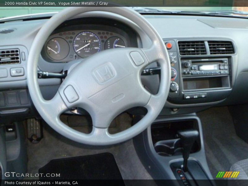 Dashboard of 2000 Civic VP Sedan