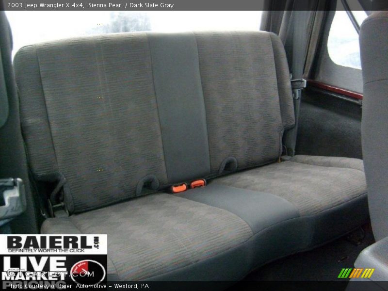 Sienna Pearl / Dark Slate Gray 2003 Jeep Wrangler X 4x4