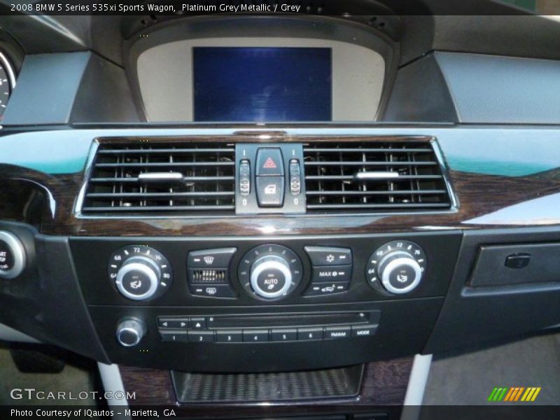 Platinum Grey Metallic / Grey 2008 BMW 5 Series 535xi Sports Wagon