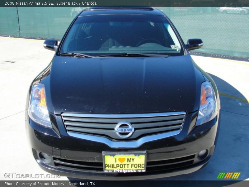 Super Black / Charcoal 2008 Nissan Altima 3.5 SE