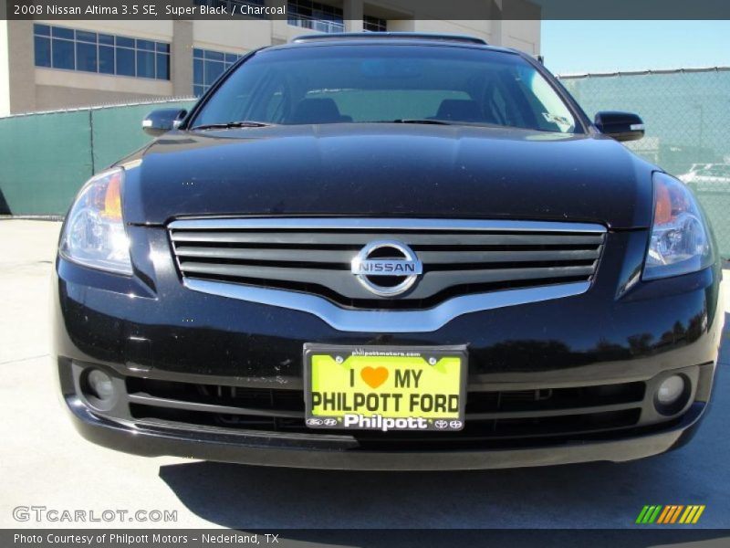 Super Black / Charcoal 2008 Nissan Altima 3.5 SE