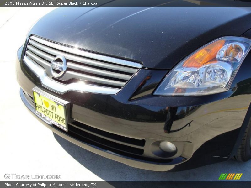 Super Black / Charcoal 2008 Nissan Altima 3.5 SE