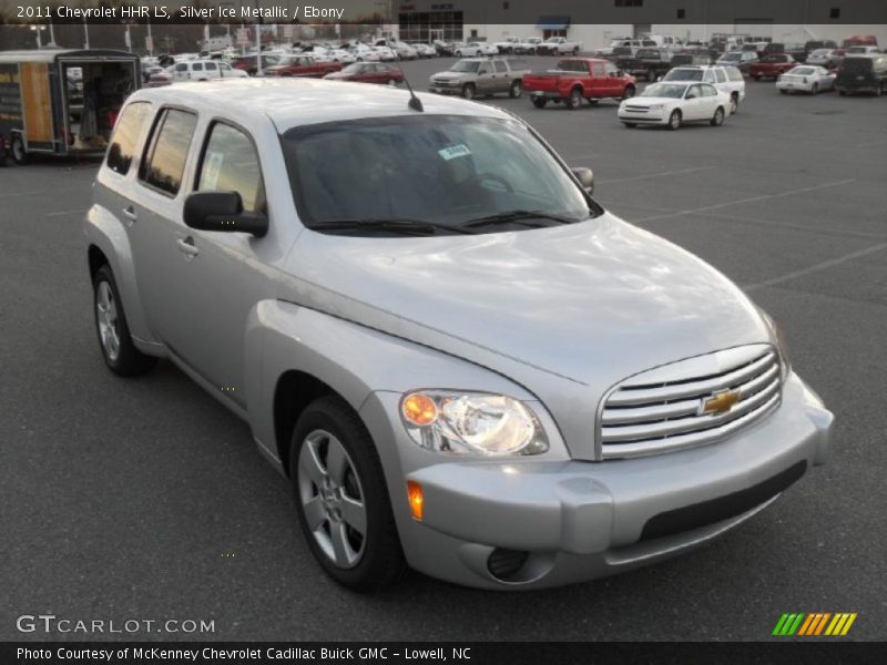 Silver Ice Metallic / Ebony 2011 Chevrolet HHR LS