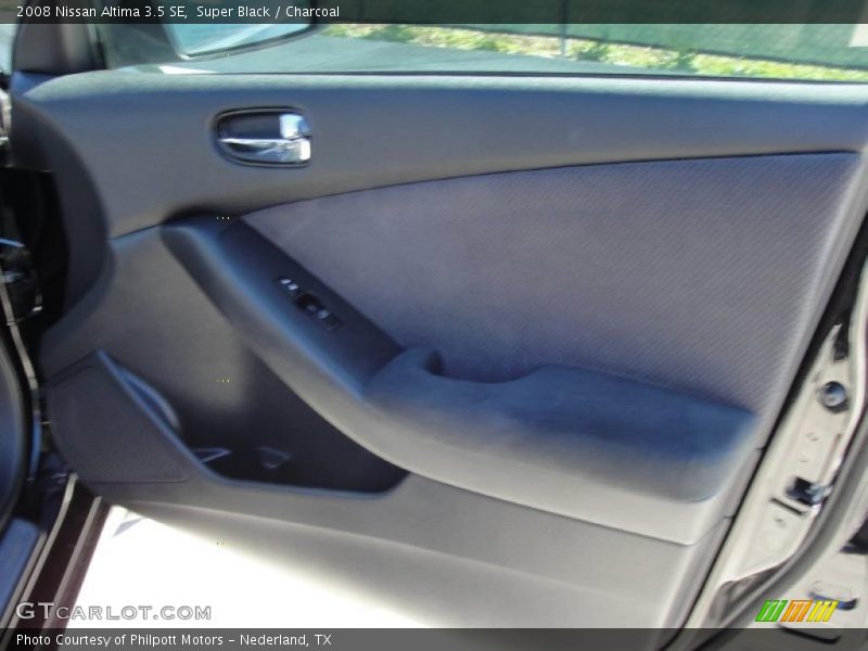 Super Black / Charcoal 2008 Nissan Altima 3.5 SE