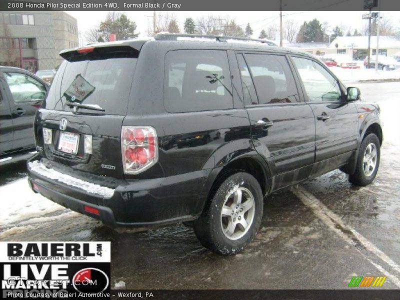 Formal Black / Gray 2008 Honda Pilot Special Edition 4WD