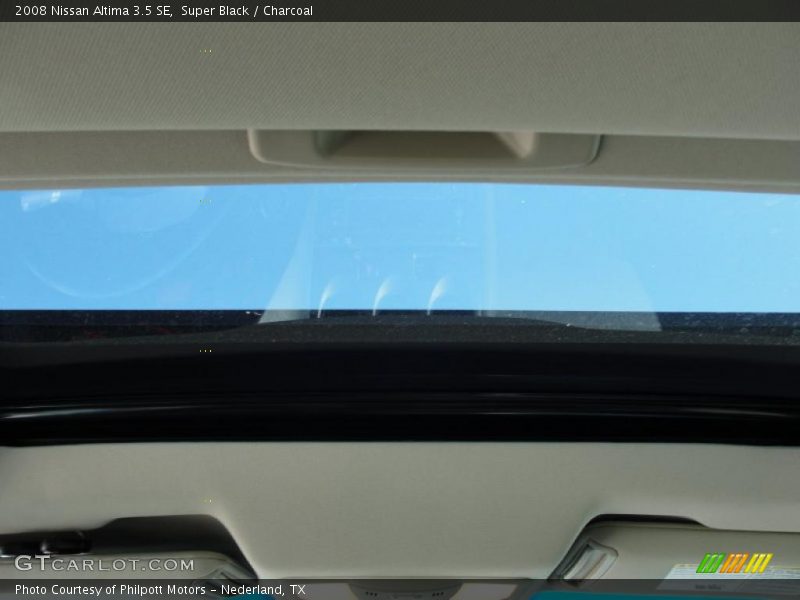 Super Black / Charcoal 2008 Nissan Altima 3.5 SE