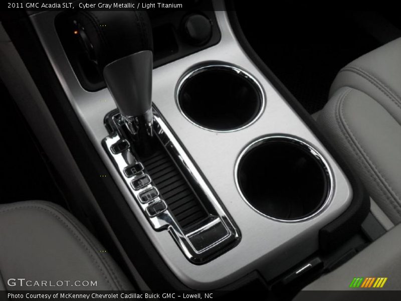 Cyber Gray Metallic / Light Titanium 2011 GMC Acadia SLT
