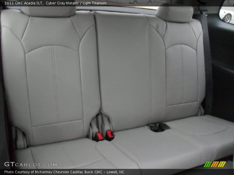 Cyber Gray Metallic / Light Titanium 2011 GMC Acadia SLT