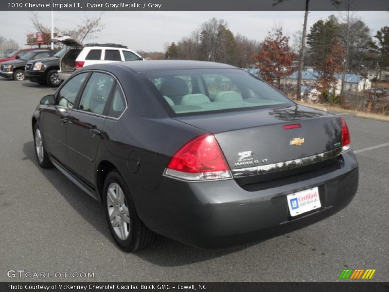 Cyber Gray Metallic / Gray 2010 Chevrolet Impala LT