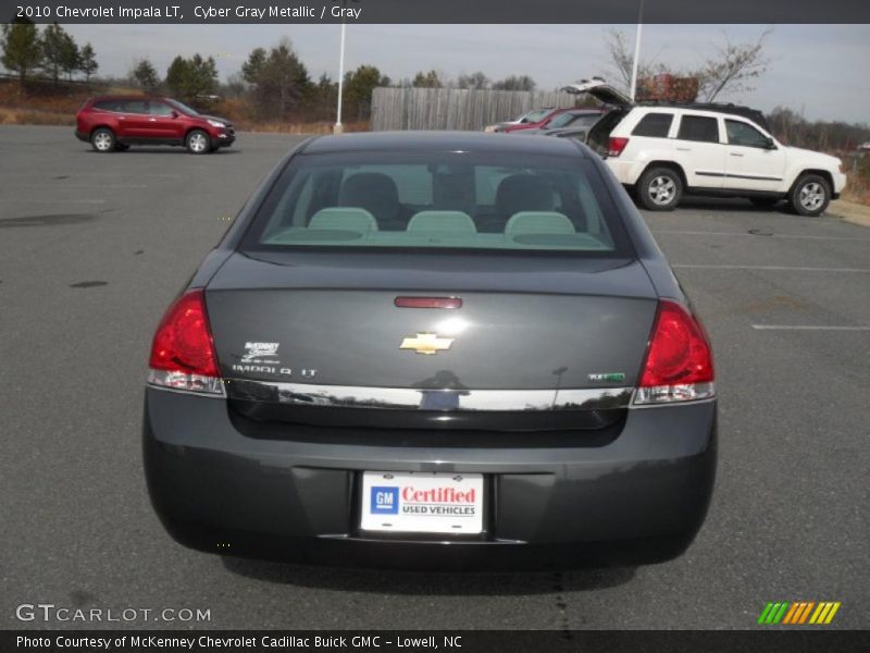 Cyber Gray Metallic / Gray 2010 Chevrolet Impala LT