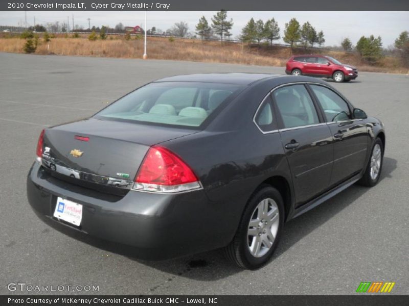 Cyber Gray Metallic / Gray 2010 Chevrolet Impala LT