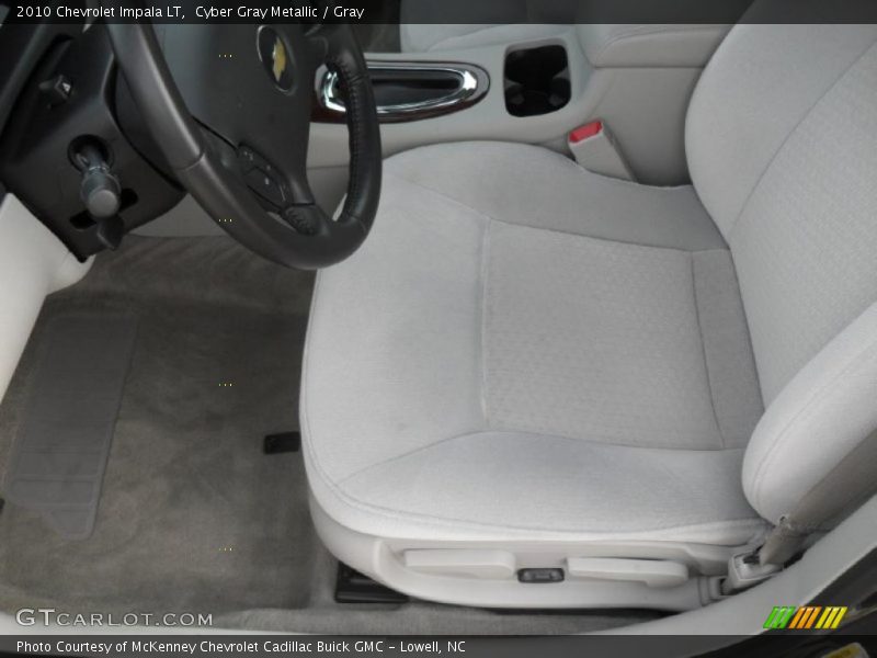 Cyber Gray Metallic / Gray 2010 Chevrolet Impala LT