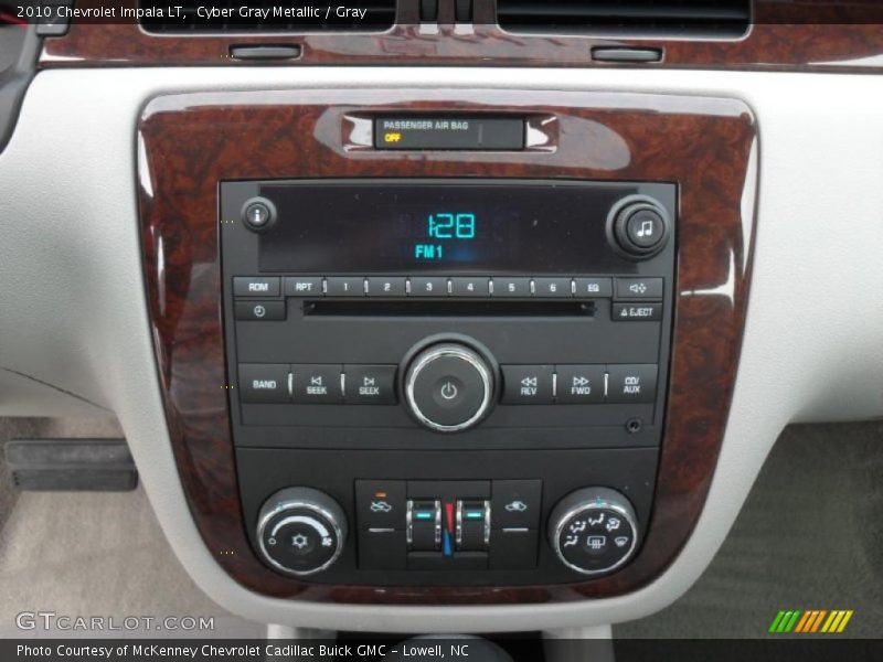 Cyber Gray Metallic / Gray 2010 Chevrolet Impala LT