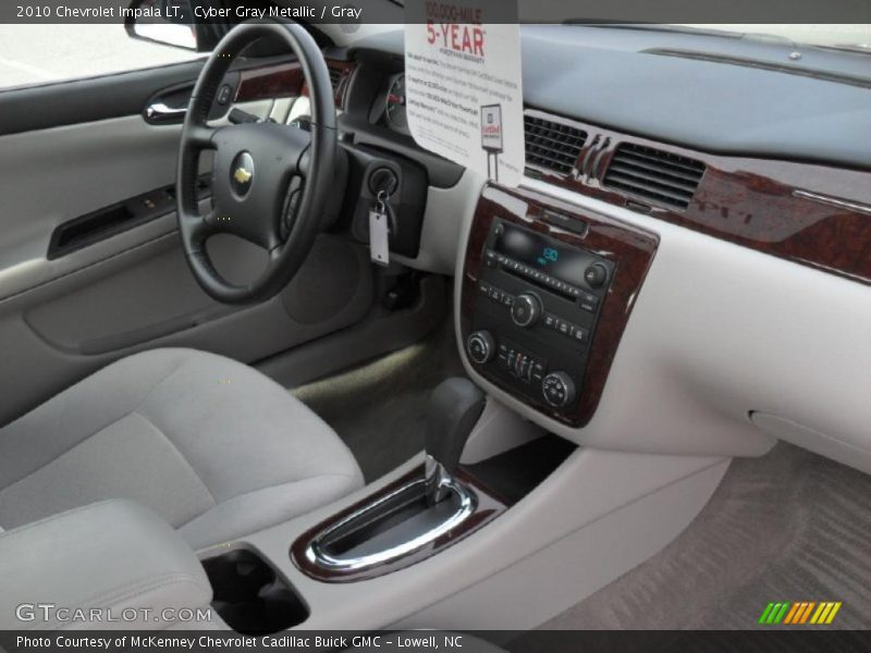 Cyber Gray Metallic / Gray 2010 Chevrolet Impala LT