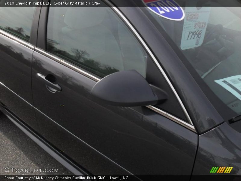 Cyber Gray Metallic / Gray 2010 Chevrolet Impala LT