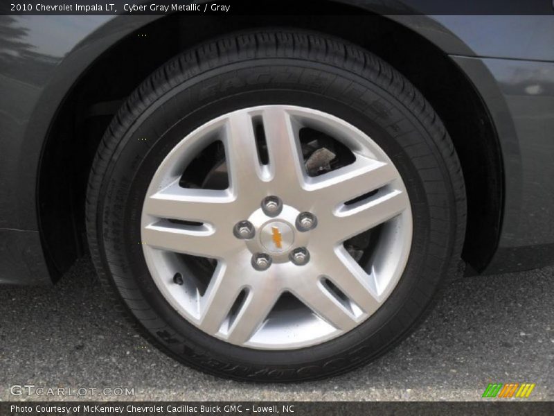 Cyber Gray Metallic / Gray 2010 Chevrolet Impala LT