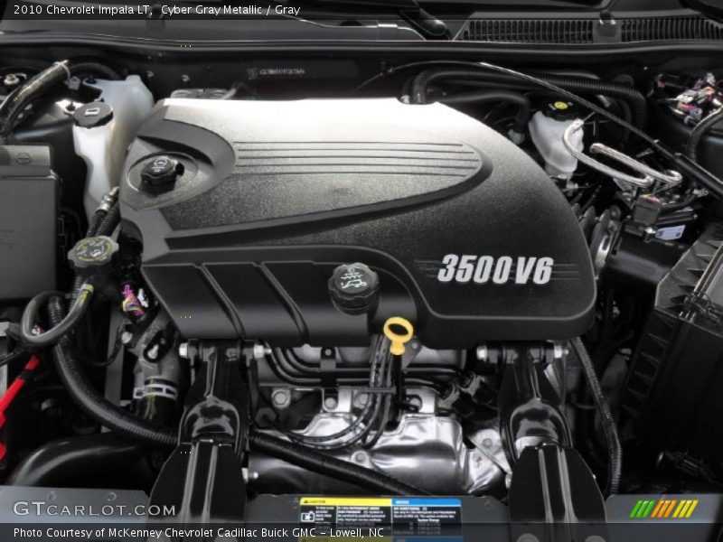 Cyber Gray Metallic / Gray 2010 Chevrolet Impala LT