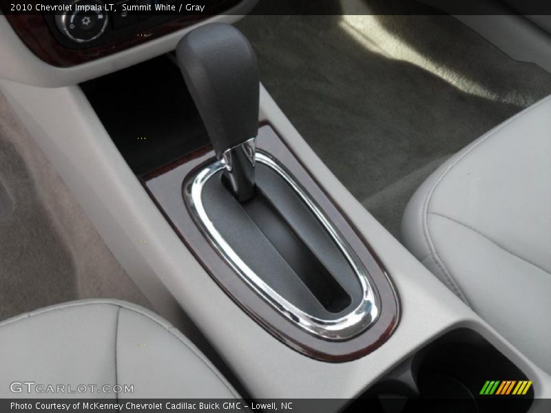 Summit White / Gray 2010 Chevrolet Impala LT